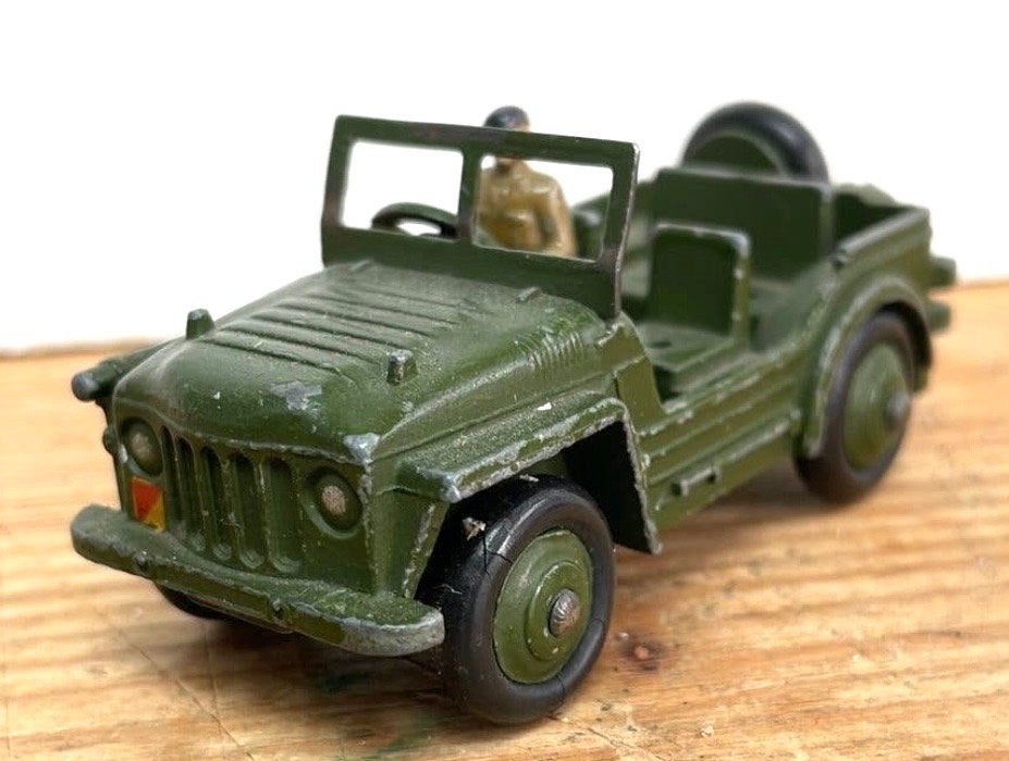 Dinky Toys Austin Champ Legervoertuig - Vintage Speelgoed, Ophalen of Verzenden