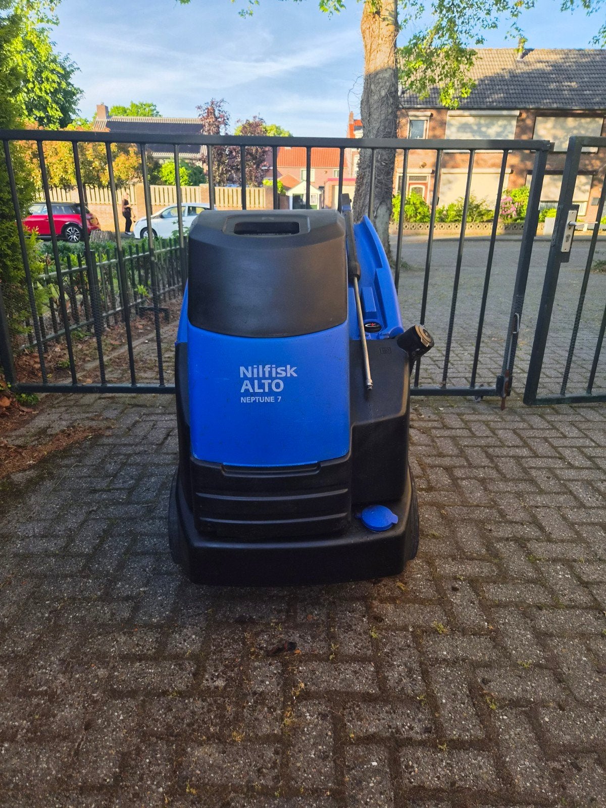 Nilfisk Neptune 7 Stoomreiniger met Automatische Slanghaspel, Ophalen, Elektrisch