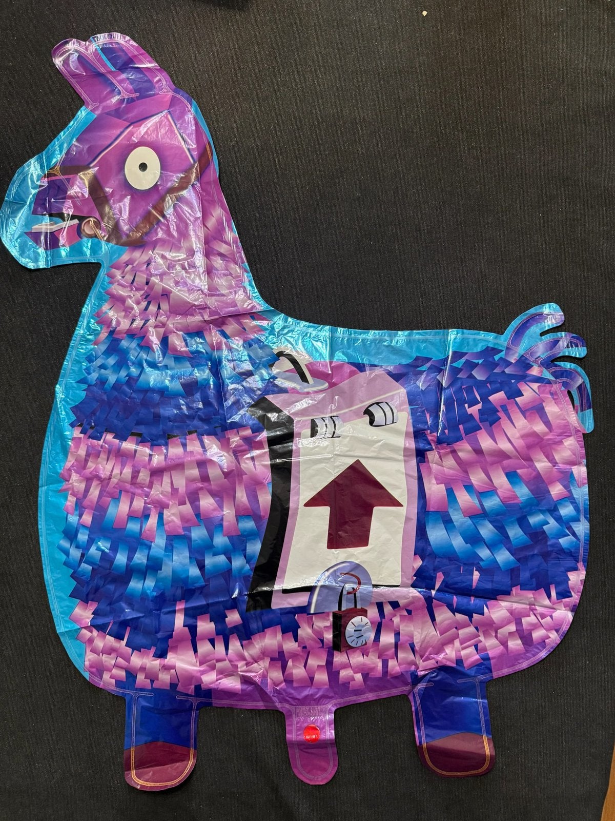 Fortnite folie ballon Lama 60cm, Ophalen of Verzenden, Nieuw, Versiering, Verjaardag
