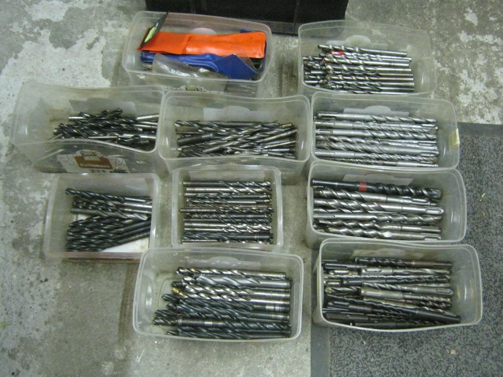 Partij boren /boortjes   ( 520 stuks ), Ophalen of Verzenden, Zo goed als nieuw, Boormachine
