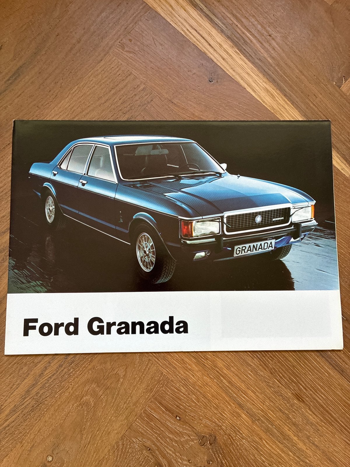 Ford Granada folder 8/76, Verzenden, Zo goed als nieuw, Ford