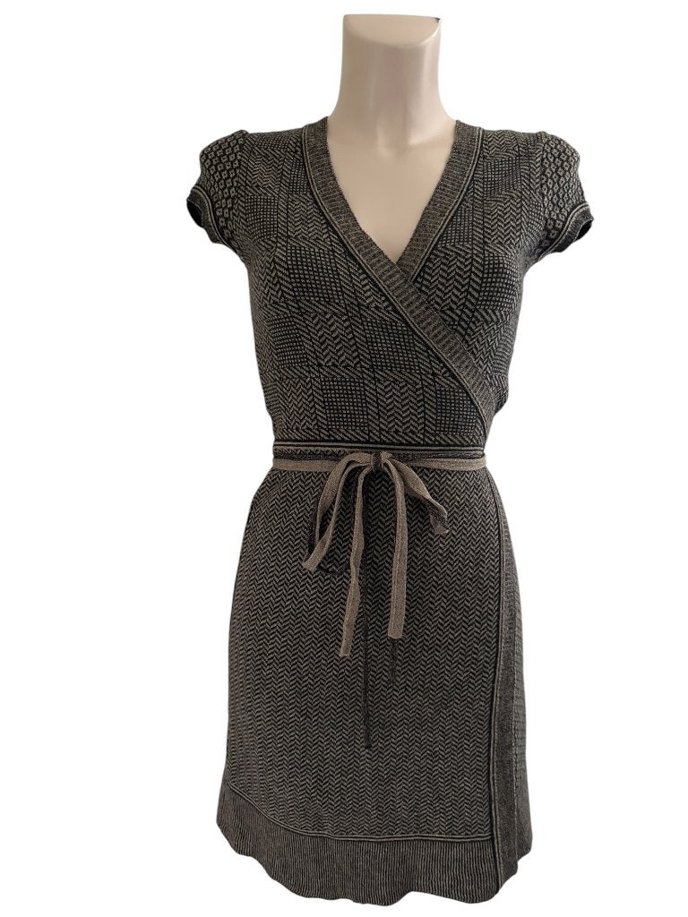 Liu Jo jurk S, Kleding | Dames, Jurken, Zo goed als nieuw, Bruin, Boven de knie, Verzenden