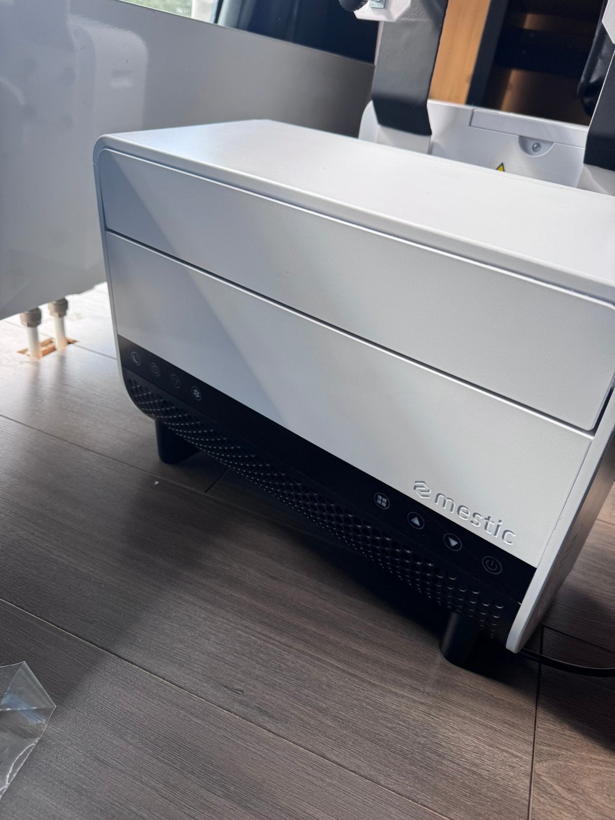 Mestic Spa-5100 split airconditioner, Ophalen, Minder dan 60 m³, 3 snelheden of meer, Zo goed als nieuw