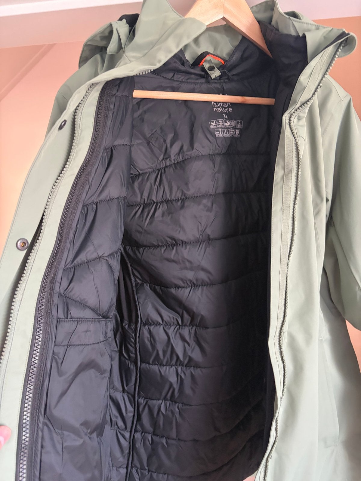 Human Nature 3-in-1 Jas Dames - Maat XL- Zo goed als nieuw, Kleding | Dames, Ophalen of Verzenden, Zo goed als nieuw, Maat 46/48 (XL) of groter