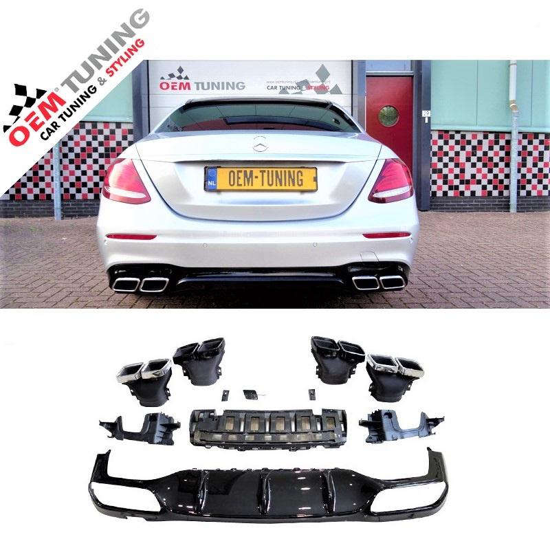 Diffuser voor Mercedes-Benz E-Class | W213 E63 AMG Look