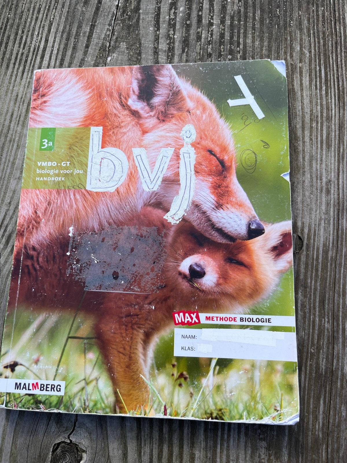Biologie voor jou 3a VMBO GT Handboek - Malmberg, Ophalen of Verzenden, Gelezen, VMBO, Biologie