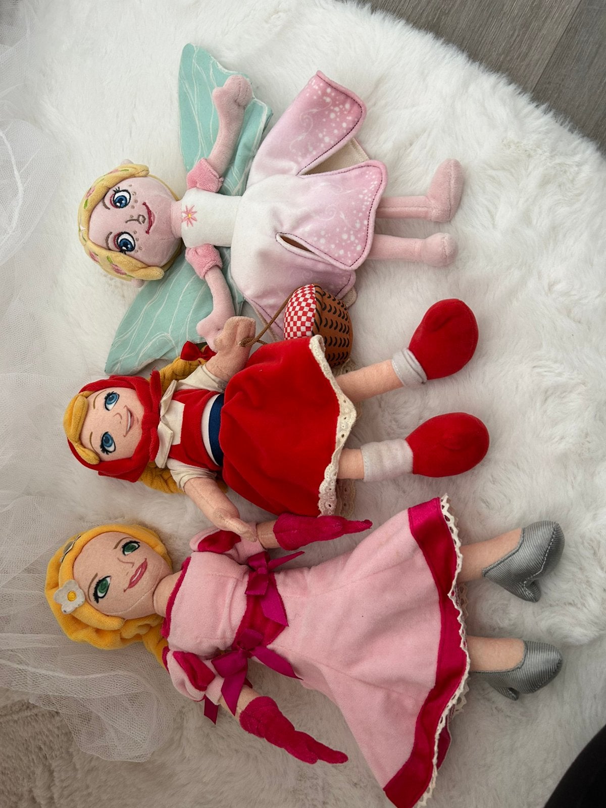 3 popjes uit de efteling te koop, Ophalen of Verzenden, Zo goed als nieuw, Beeldje of Poppetje