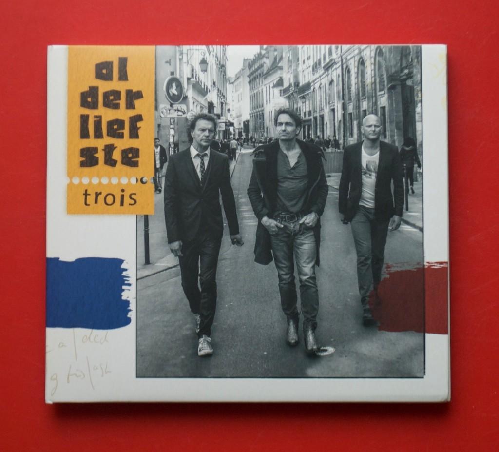 cd Gerard Alderliefste Trois uit 2014 chanson gesigneerd, Ophalen of Verzenden, Gebruikt
