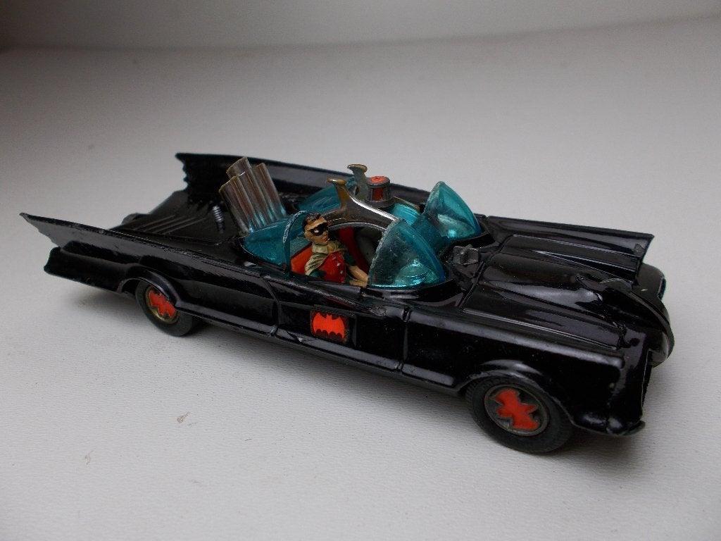 1966 Corgi Toys 267 BATMOBILE + FIGUURTJES! I.z.g.st! (-C-)