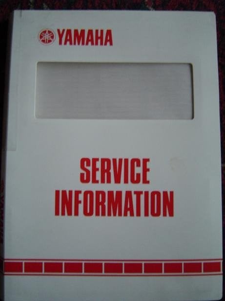 Yamaha DT50 1986 1987 new model service information, Ophalen of Verzenden, Gebruikt