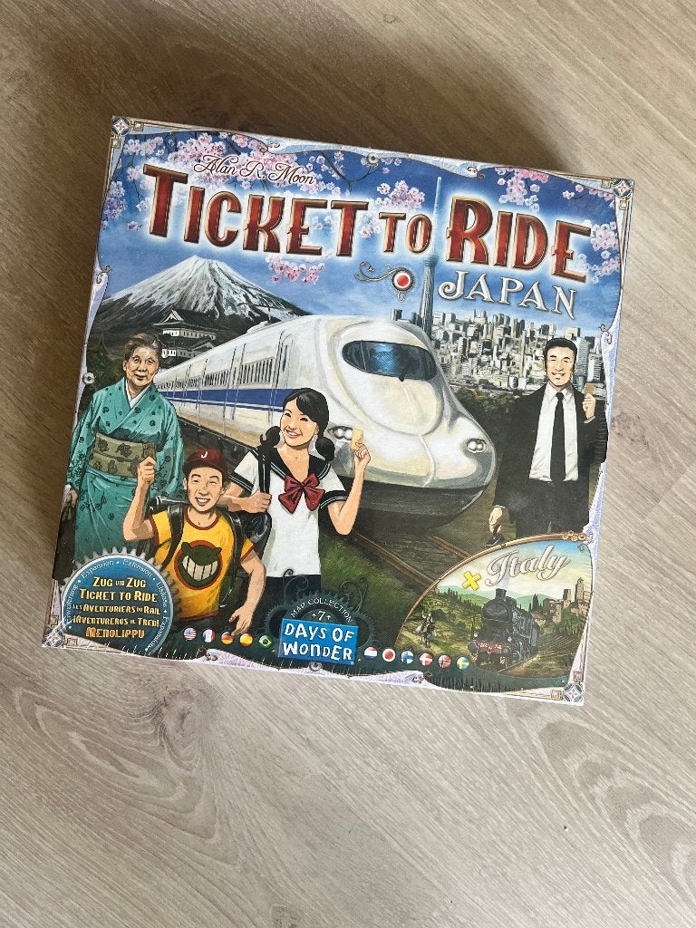 Ticket to ride Japan, Hobby en Vrije tijd, Gezelschapsspellen | Bordspellen, Drie of vier spelers, Ophalen of Verzenden, Nieuw
