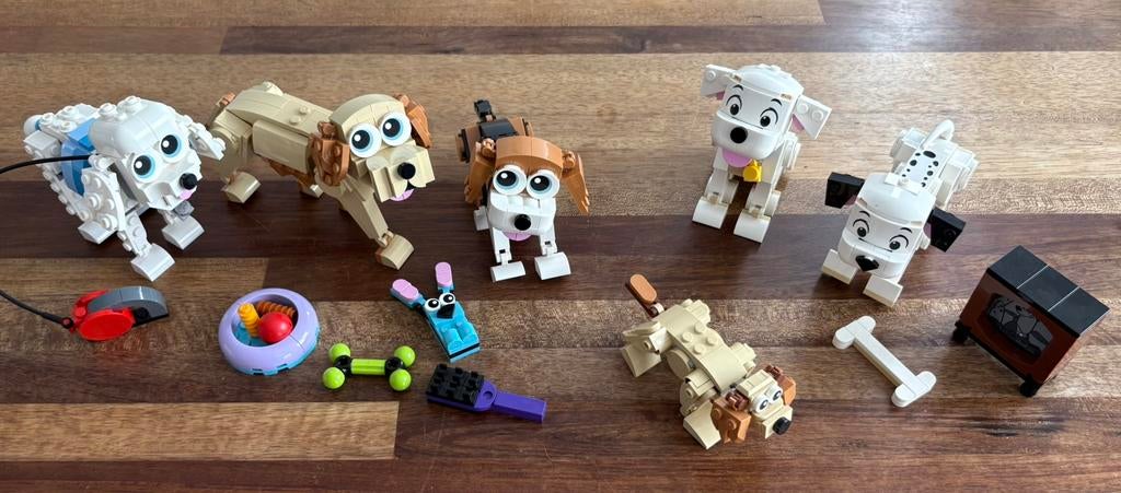 Lego 6 Honden (Creator en Disney), Ophalen of Verzenden, Gebruikt