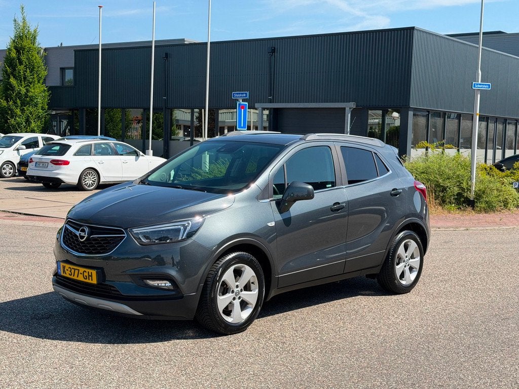 Opel Mokka 1.4 T Edition Leder Navi Schuifdak trekhaak, Voorwielaandrijving, Gebruikt, Euro 6, 4 cilinders
