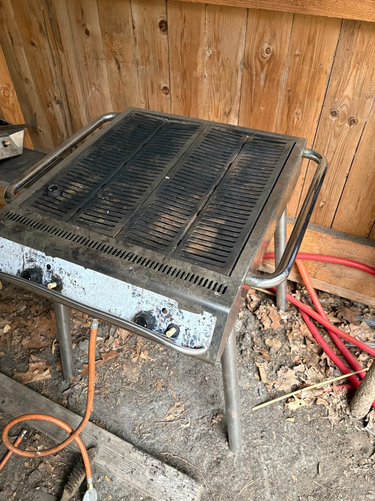 Hendi Gas BBQ Grill, Tuin en Terras, Ophalen, Gebruikt