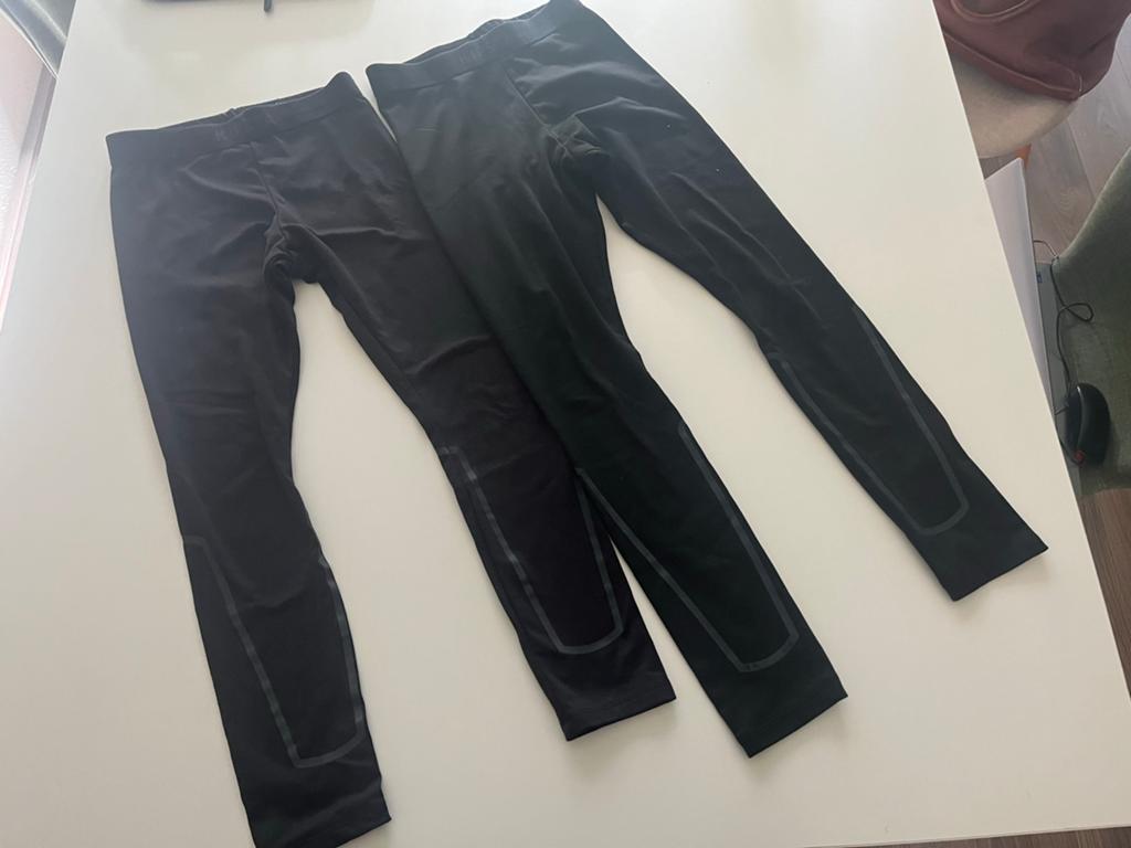 Kipsta thermobroek/thermolegging/sportbroek Zwart, Ophalen of Verzenden, Gebruikt, Jongen of Meisje, Sport- of Zwemkleding