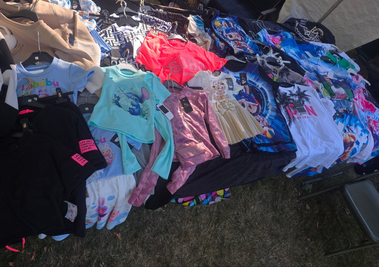 Restpartij kinderkleding 89 stuks, Ophalen, Nieuw, Overige maten