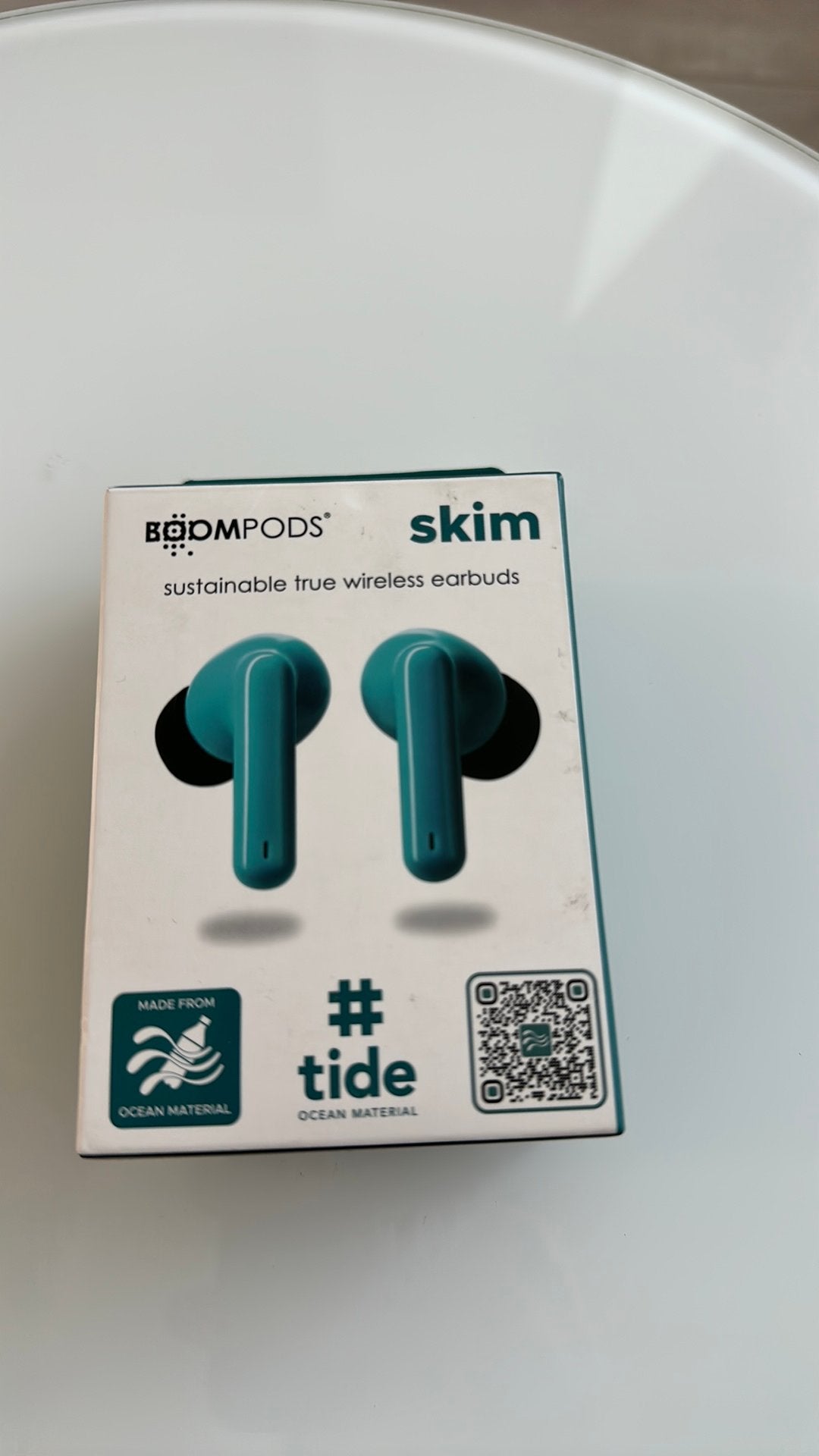 Nieuwe Boompods Skim True Wireless Earbuds - Groen, Overige merken, ., Nieuw, Ophalen of Verzenden