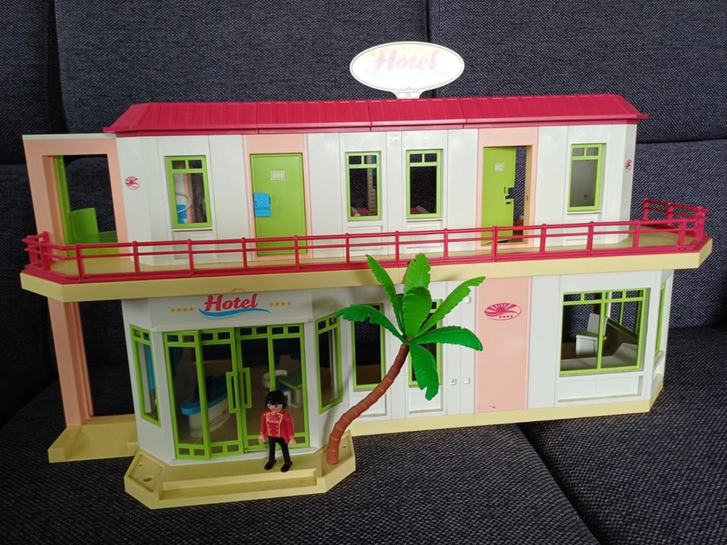 Playmobil hotel 5265, Ophalen, Gebruikt, Complete set