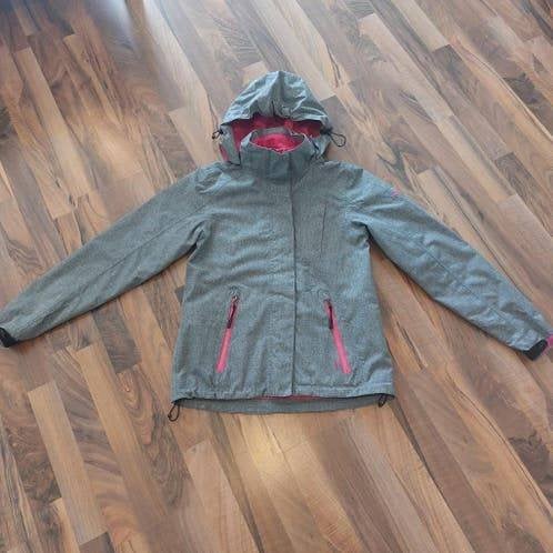 Grijze/roze wind/waterprof can Crivit, Maat 38, Ophalen of Verzenden, Zo goed als nieuw, Maat 38/40 (M), Roze