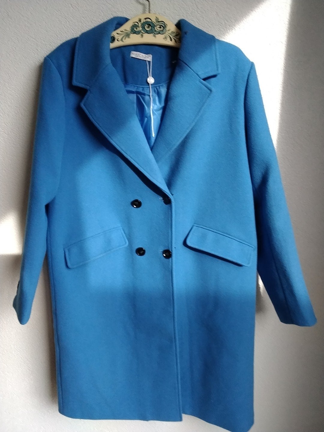 blauwe damesjas,maat 40, Kleding | Dames, Maat 38/40 (M), Blauw, Ophalen of Verzenden, Jasje