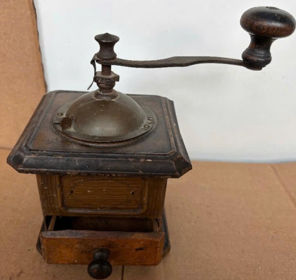 Peugeot Frères Frankrijk antieke koffiemolen (125 jaar oud), Antiek en Kunst, Ophalen of Verzenden