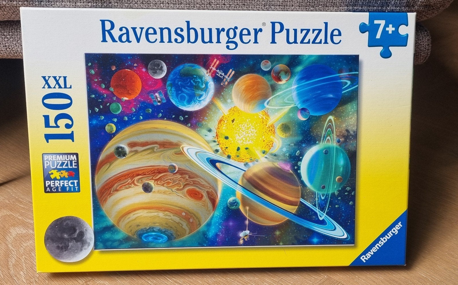 Ravenburger planeten  puzzel 150 stukjes, als nieuw!, Ophalen of Verzenden, Meer dan 50 stukjes, Zo goed als nieuw, 6 jaar of ouder