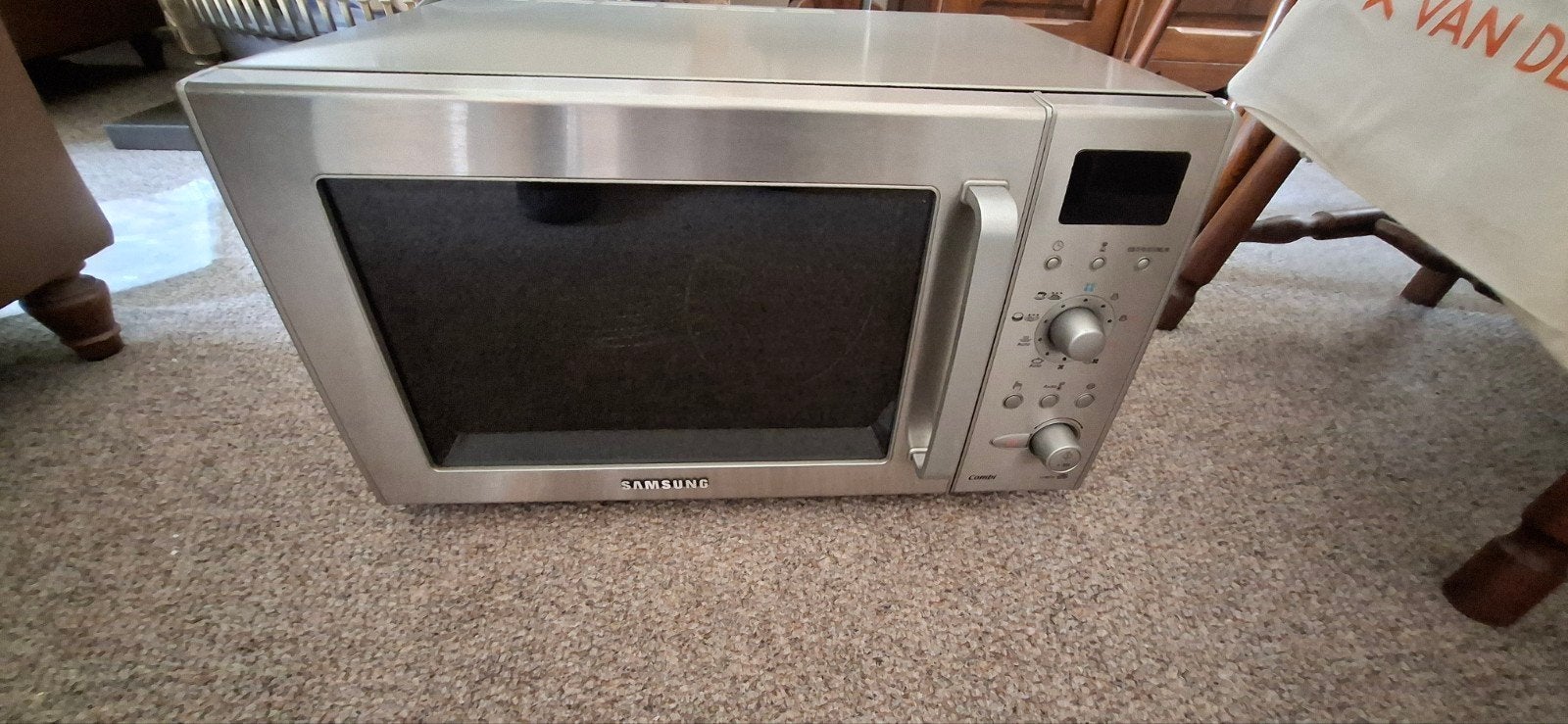 Samsung Combi Magnetron, Witgoed en Apparatuur, Ophalen, Zo goed als nieuw, Vrijstaand, Combimagnetron