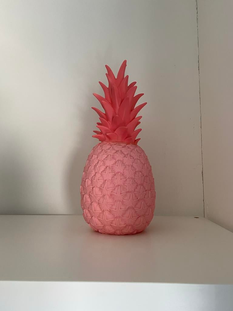 Goodnight Light Piña Colada Roze Lamp - Sfeervolle Decoratie, Verzenden, Zo goed als nieuw, Kunststof, Minder dan 50 cm