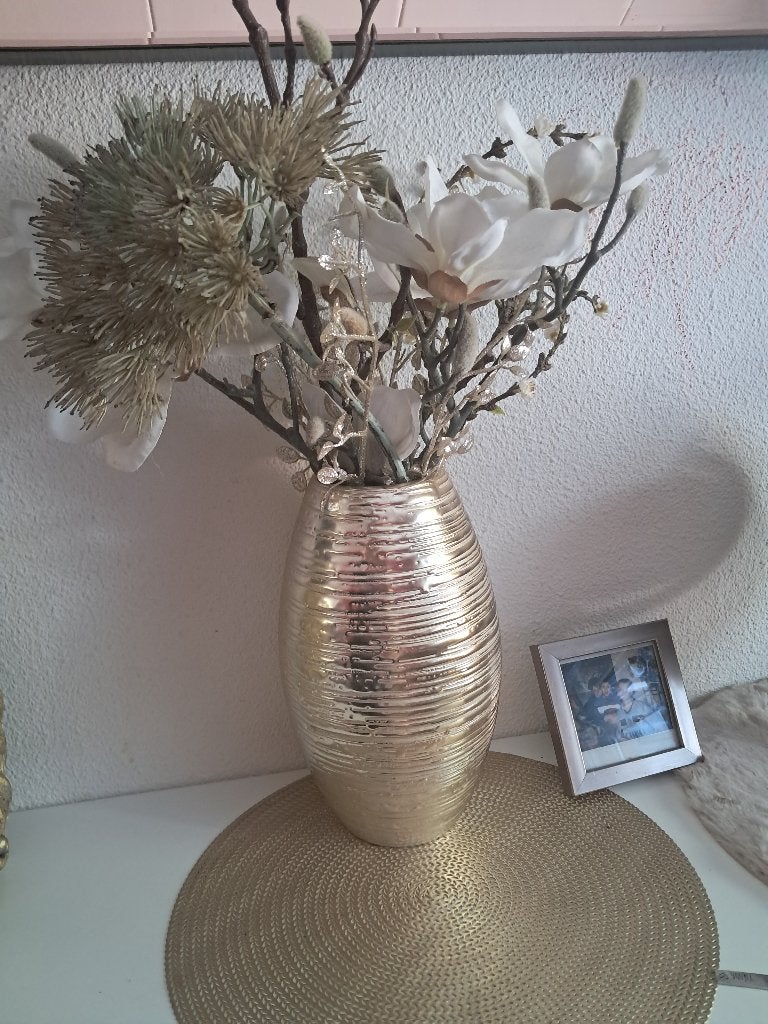 Vazen met kunstbloemen, Ophalen, 70 cm, Kunstbloem, Nieuw