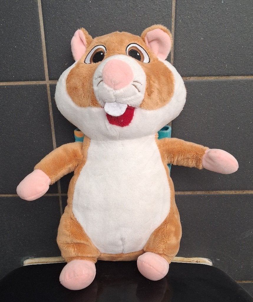 Paas hamster van Albert Heijn met mandje op de rug, Albert Heijn, Hamster, Ophalen of Verzenden, Zo goed als nieuw