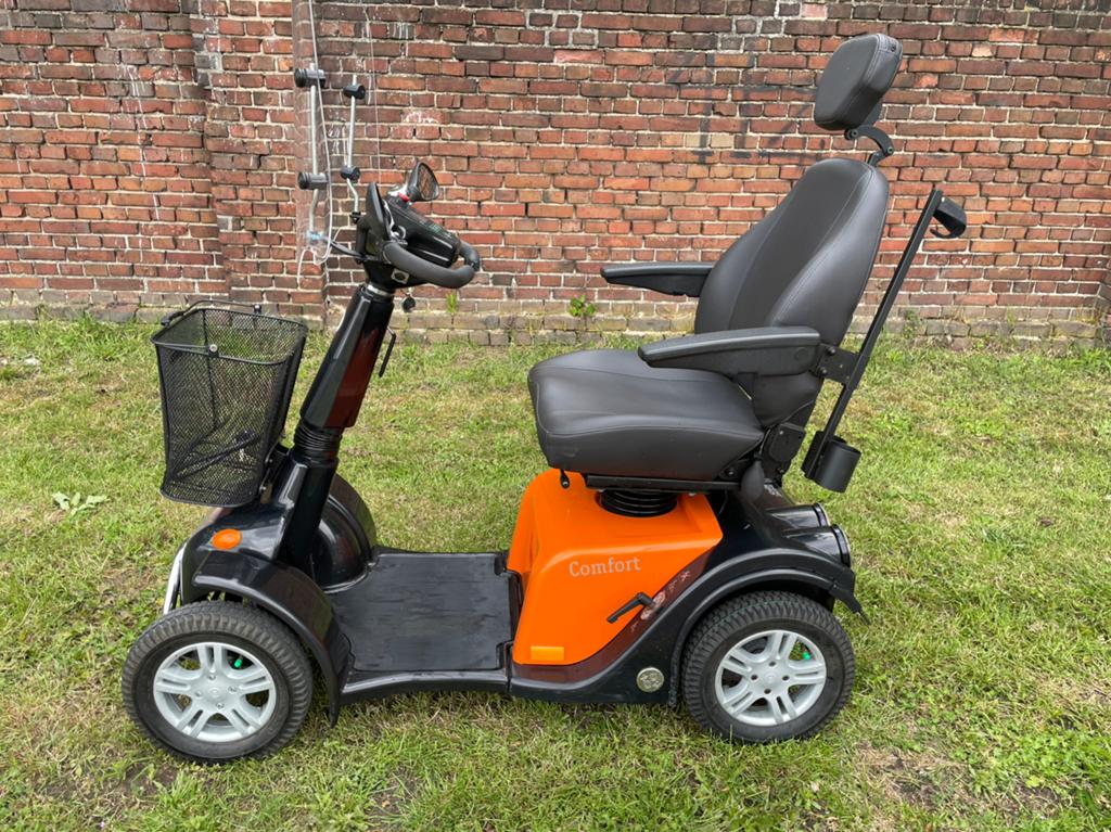 Mooie luxe scootmobiel / 70 km bereik, Ophalen, Zo goed als nieuw, 46 km of meer, 16 km/u of meer