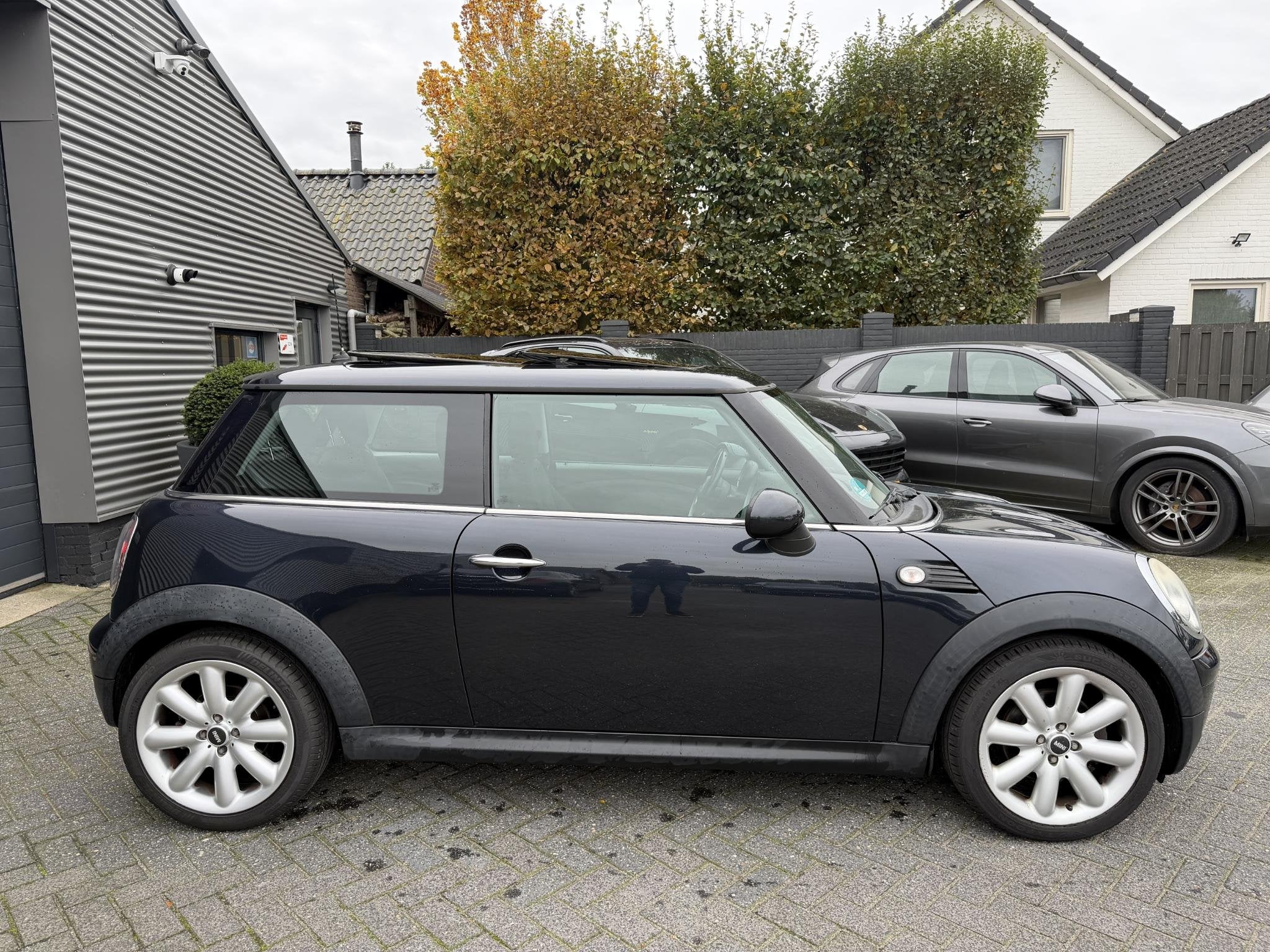 MINI Cooper 3-Deurs 1.4 One | Panoramadak | Airco | Stoelver, Auto's, Voorwielaandrijving, Stof, Gebruikt, 4 stoelen