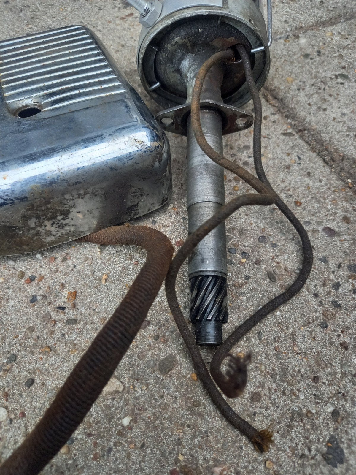 Ontsteking Harley Davidson Panhead met dubbele contactpunten, Ophalen of Verzenden, Gebruikt
