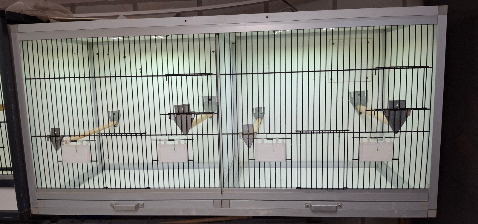 aluminium broedkooi, Ophalen, Gebruikt, Aluminium, Broedkooi of Kweekkooi