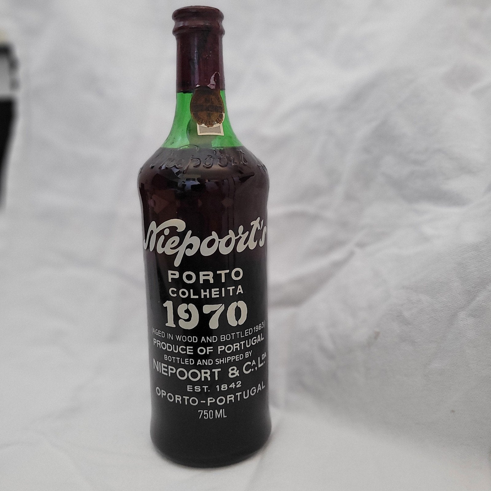 Niepoort Colheita Port 1970 - Vintage Portwijn, Ophalen of Verzenden, Overige gebieden, Port