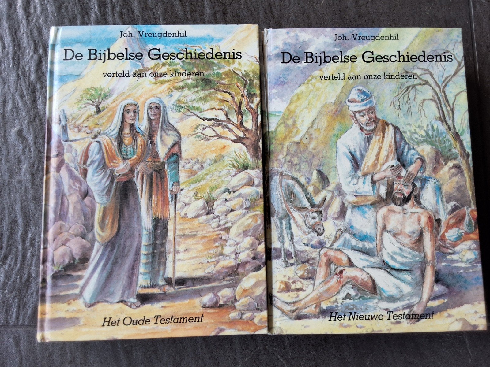 Joh. Vreugdenhil: De Bijbelse Geschiedenis O.T. en N.T., Boeken, Godsdienst en Theologie, Ophalen of Verzenden, Gelezen