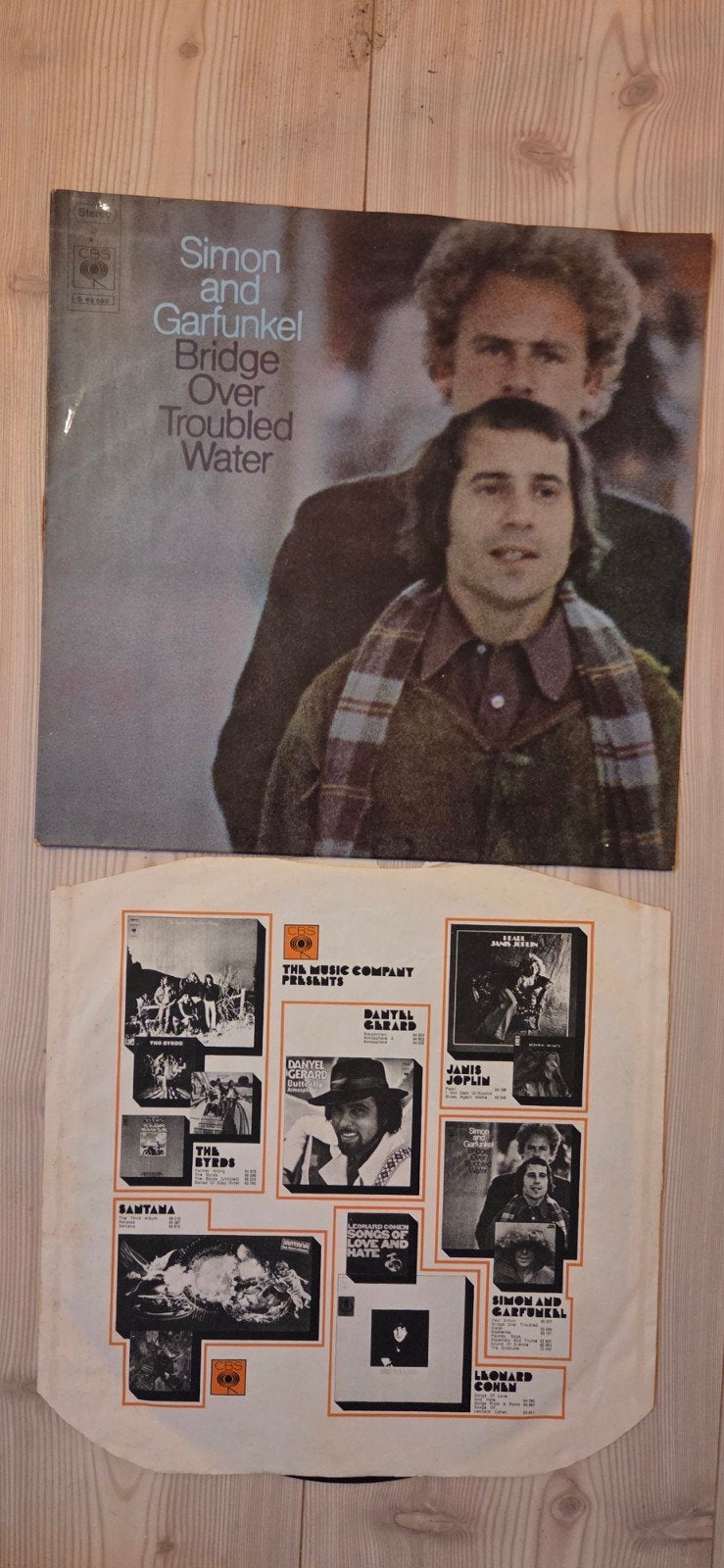 Simon & Garfunkel - Bridge Over Troubled Water LP (1970), Cd's en Dvd's, LP, Gebruikt, Originele persing, Ophalen of Verzenden