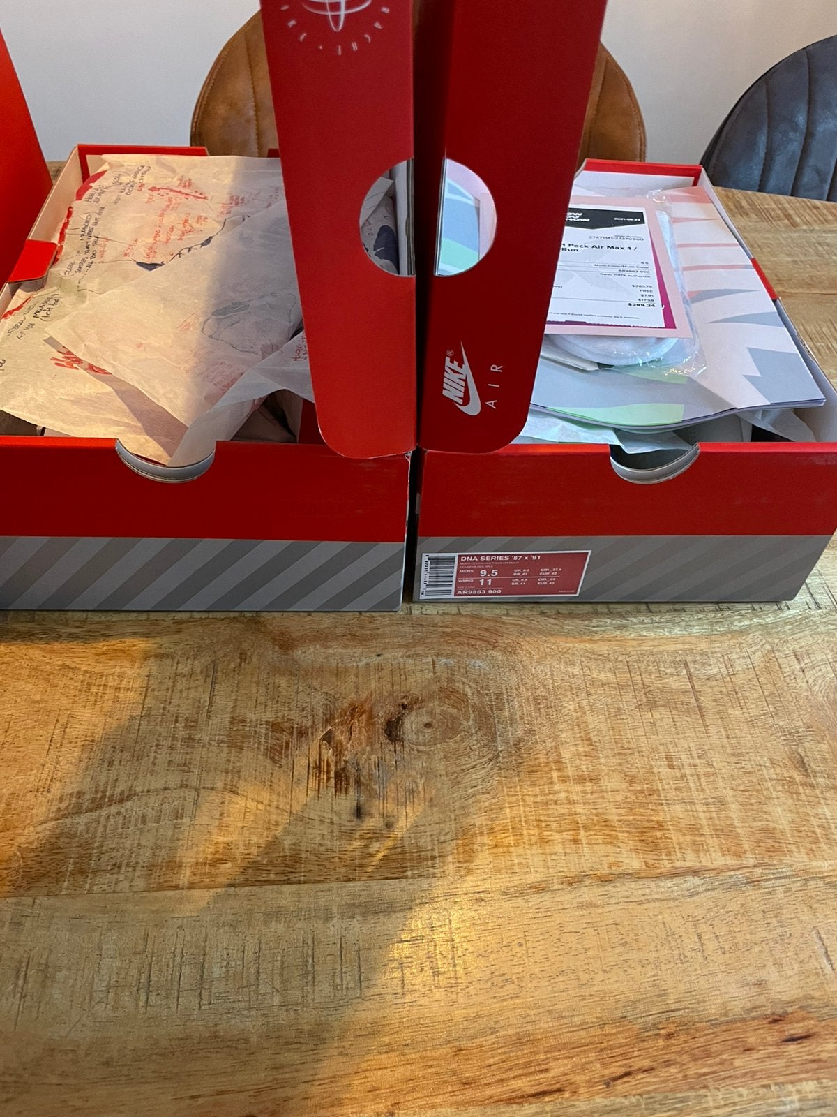 Nike Air DNA series pack ‘87x’91! Nieuw! Maat 43! OG, Kleding | Heren, Overige kleuren, Nieuw, Ophalen of Verzenden, Sneakers of Gympen