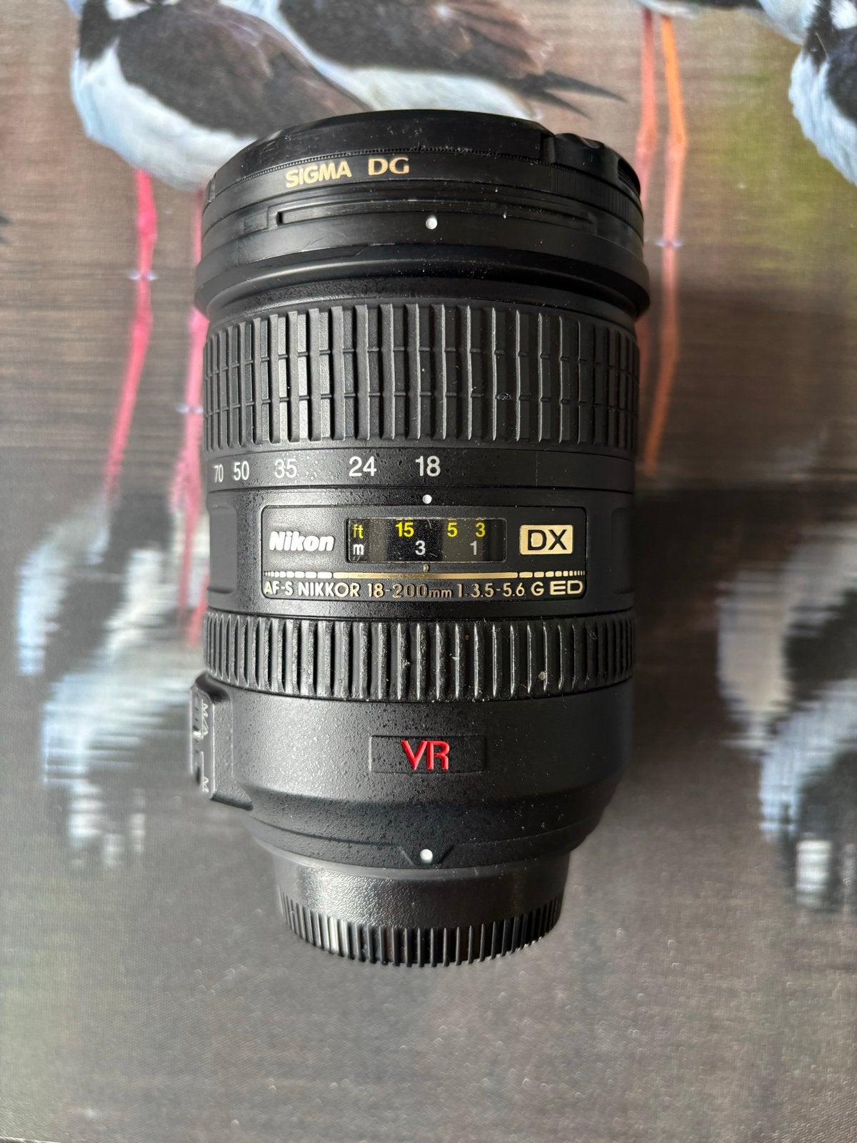 Nikon AF-S DX NIKKOR 18-200mm f/3.5-5.6G ED VR II, Ophalen, Nikon, Zo goed als nieuw, Standaardlens