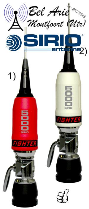 SIRIO FIGHTER PERFORMER 5000 RG58 DEMONS RED, Ophalen, Nieuw, Antenne