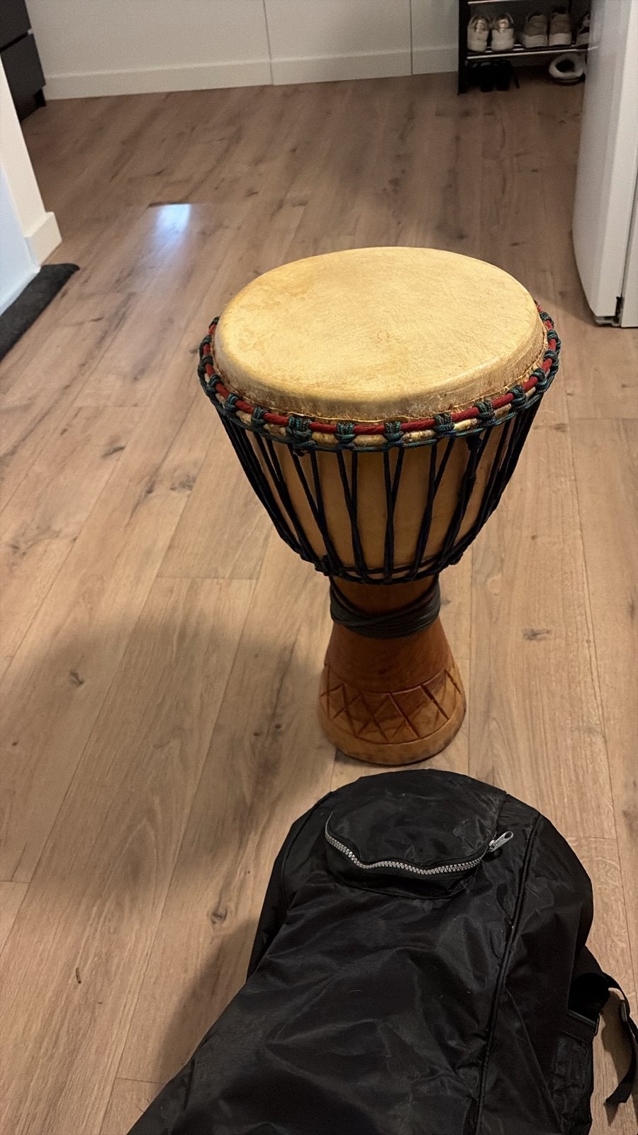 Djembe met draagtas, Ophalen, Gebruikt, Trommel