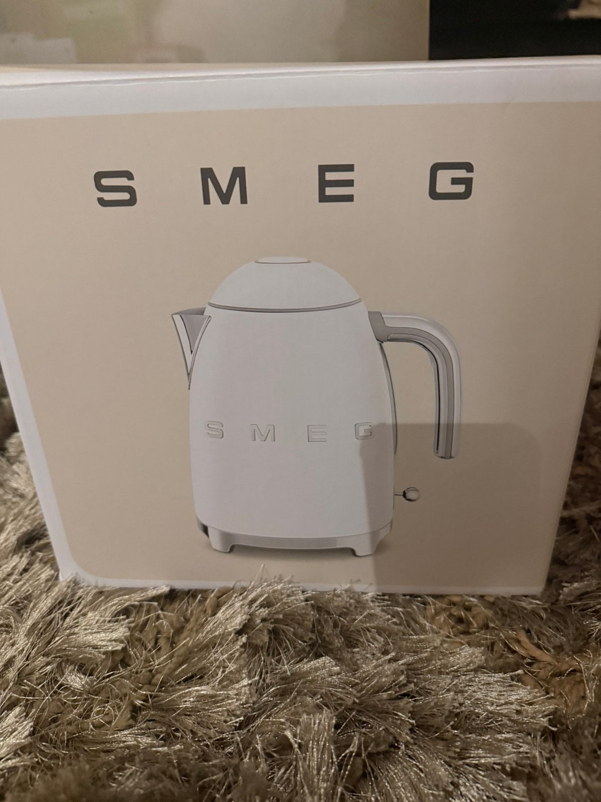 Smeg KLF03WHMEU, Witgoed en Apparatuur, Waterkokers, 1 tot 2 liter, Ophalen, Nieuw, Rvs