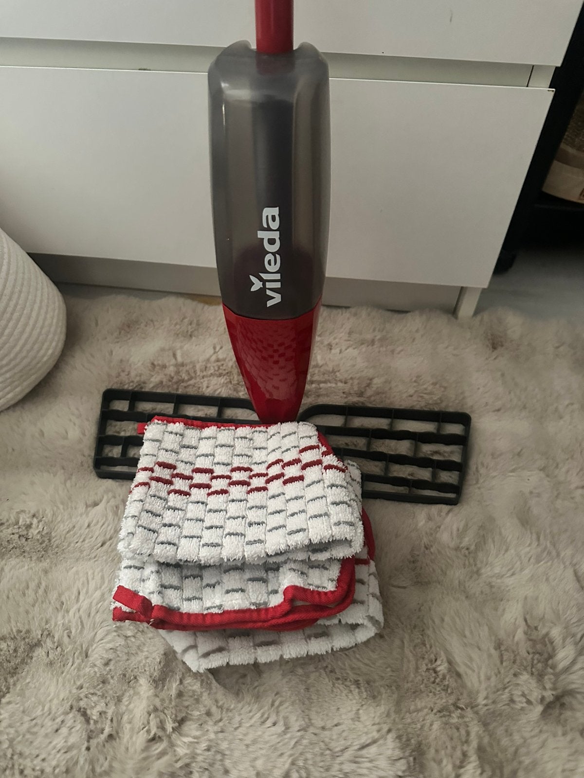 Vileda 1.2 Spray max spraymop + doeken, Ophalen, Mop of Dweil