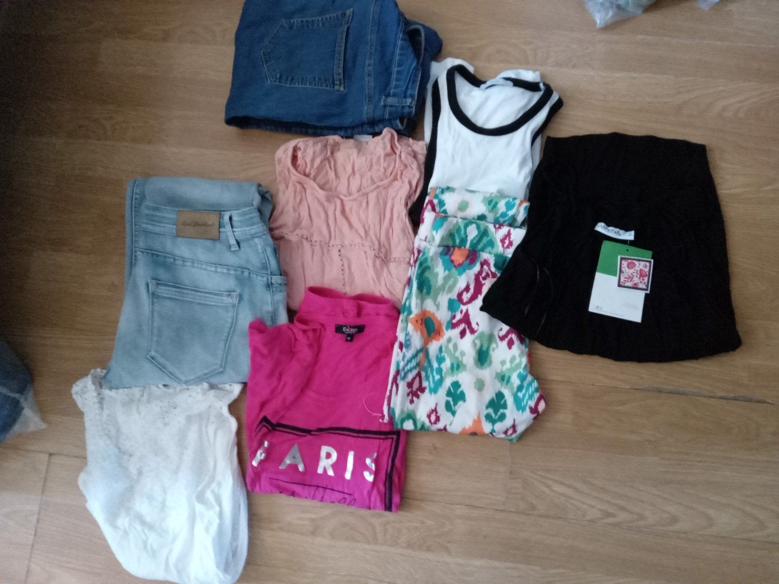Het meeste is zomerkleding Dameskleding maat M en L, Ophalen, Zo goed als nieuw, Maat 38/40 (M)