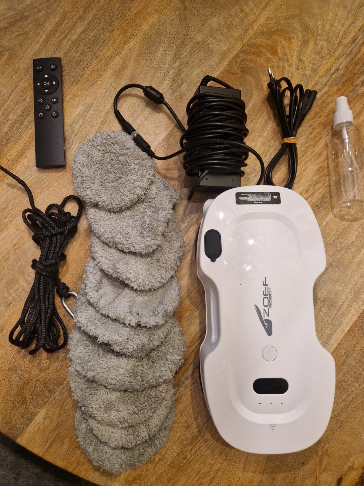 Zoef Robot Ramenwasser Evert RB80Z met waterspray, Ophalen of Verzenden, Zo goed als nieuw