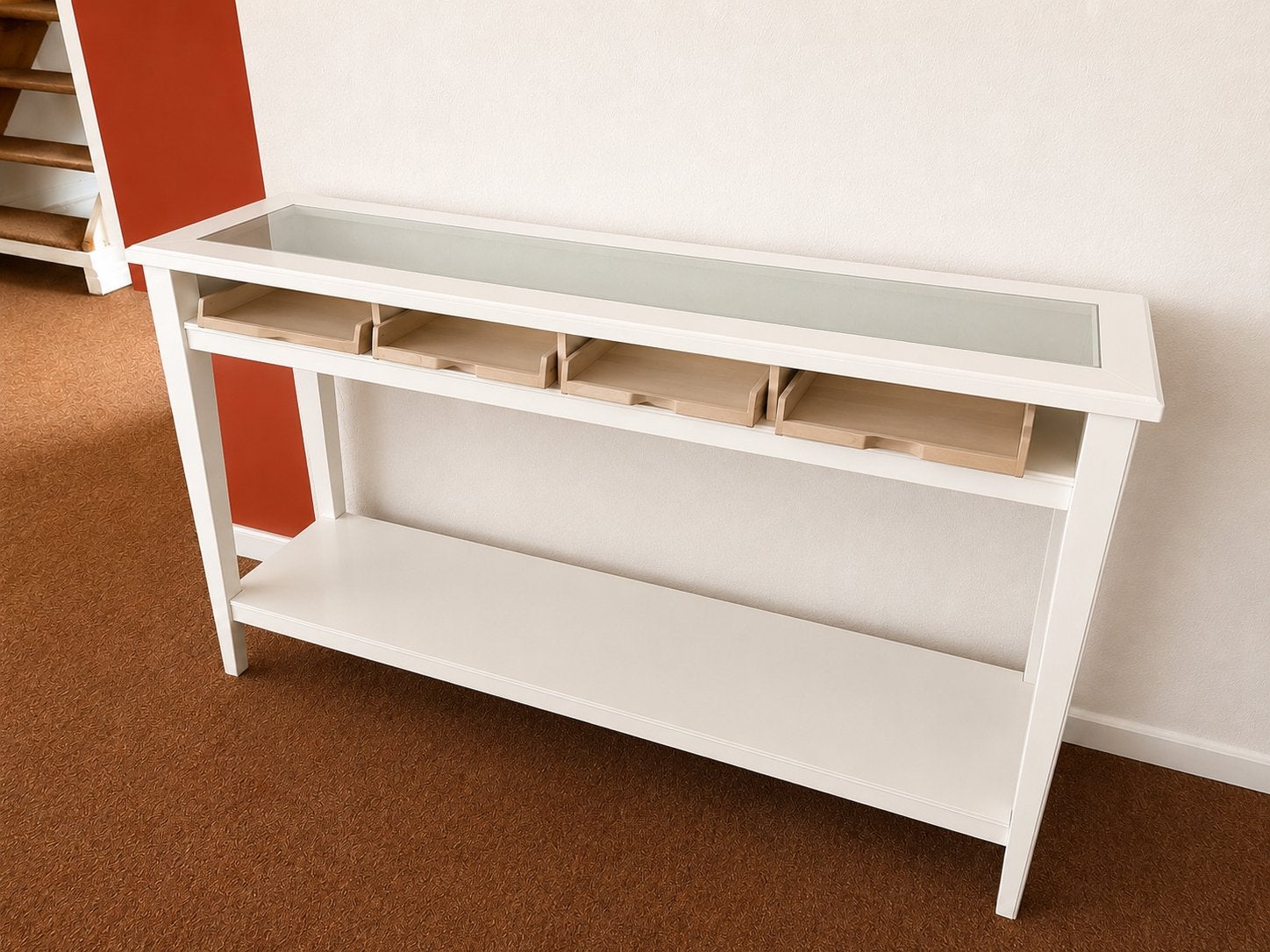 IKEA hemnes side table, Ophalen, Gebruikt, 75 cm of meer, 60 cm of meer