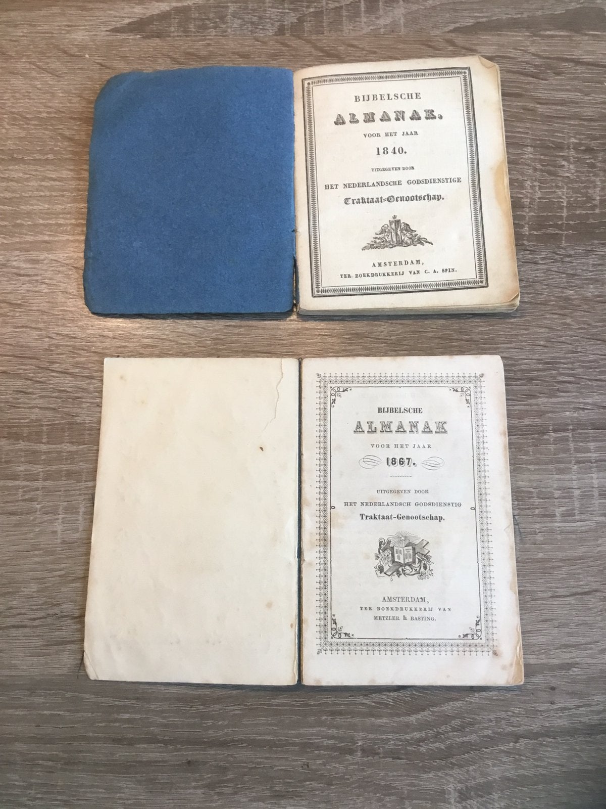 Oude Almanak, Ophalen