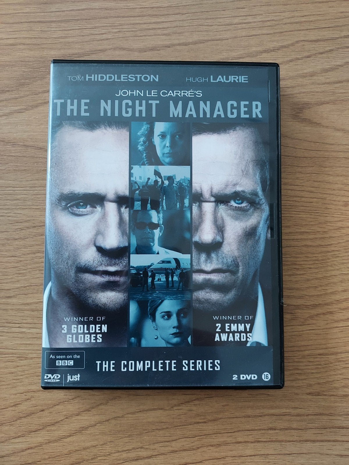 Dvd box  the night manager, Vanaf 16 jaar, Ophalen, Zo goed als nieuw