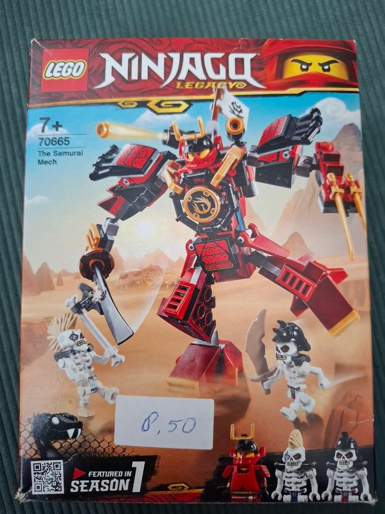Lego Ninjago Legacy 70665 The Samurai Mech, Kinderen en Baby's, Speelgoed | Duplo en Lego, Ophalen, Lego, Zo goed als nieuw, Ninjago