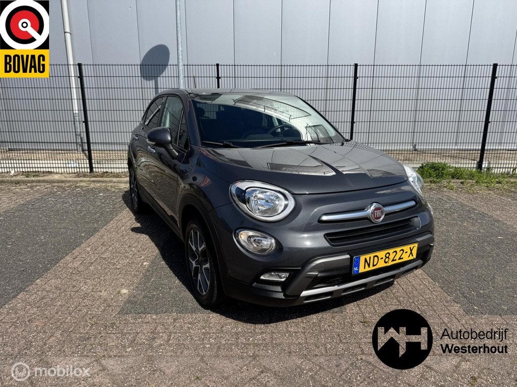 Fiat 500 X CROSS 1.4 Turbo MultiAir NWE APK|PANORAMADAK|NAVI, Auto's, Voorwielaandrijving, Gebruikt, 4 cilinders, 500X